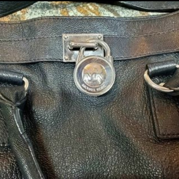 Michael Kors large Hamilton purse / bag black - Picture 3 of 10